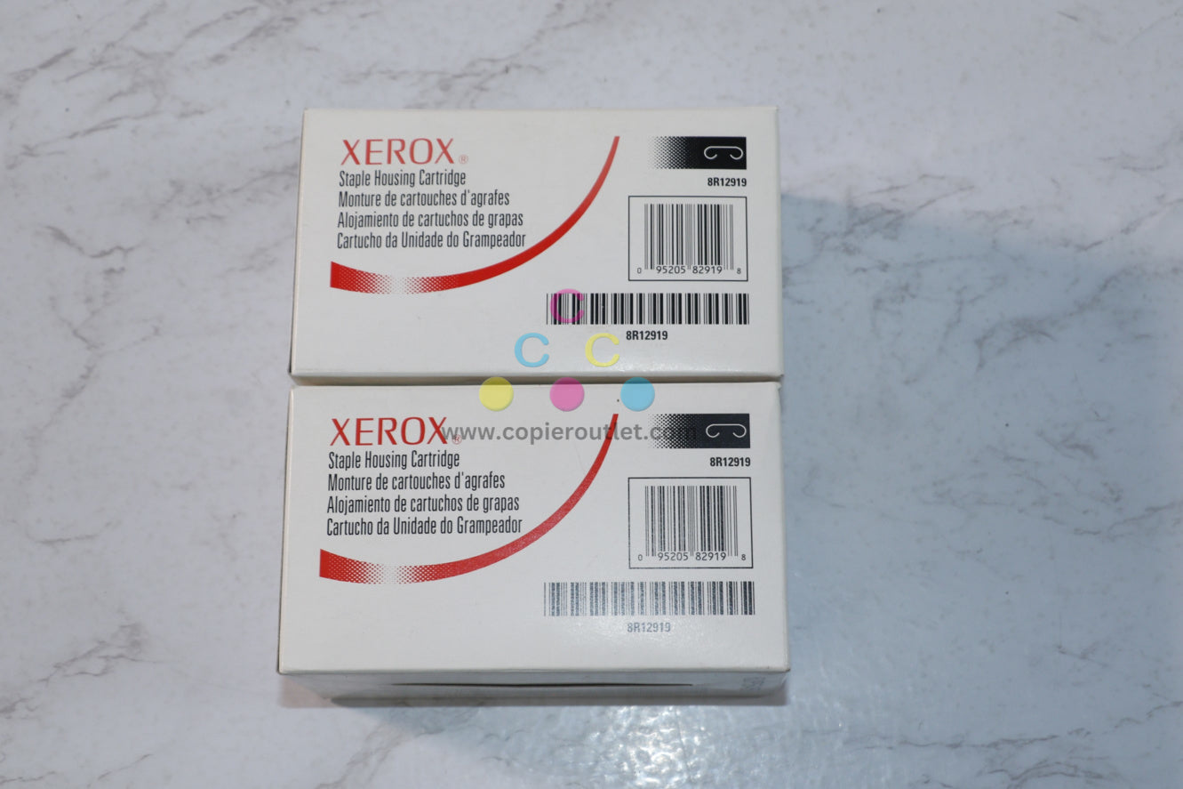 2 New OEM Xerox 4110,4590,120,100,120 Staple Housing Cartridge 8R12919 (008R12919)