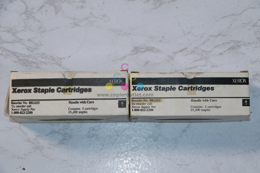 2 Cosmetic OEM Xerox 1065, 5018, 5028, 5028Z, 5034 8R2253 (008R2253) 5 Pack Staples