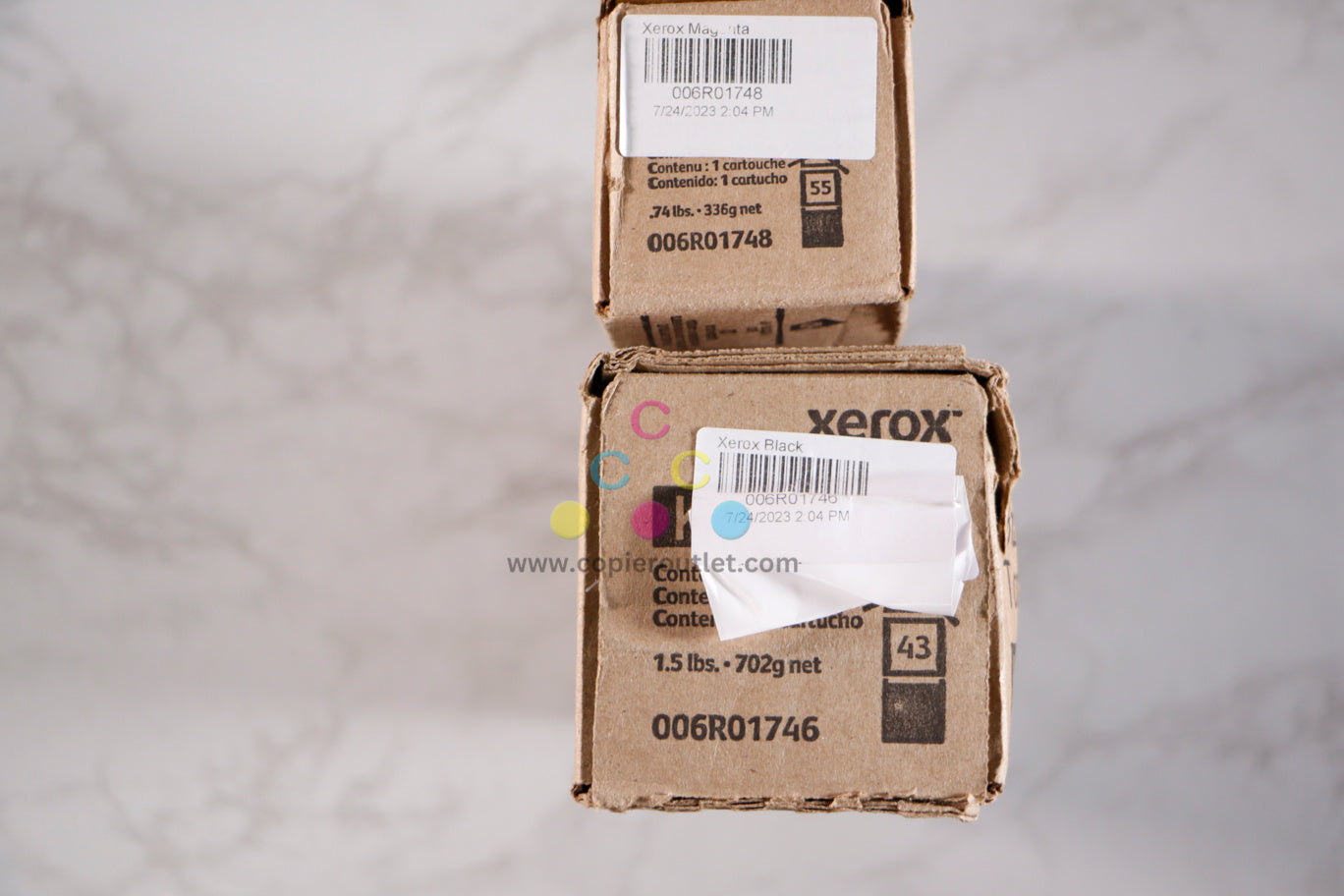 New OEM Xerox AltaLink C8130, C8135 Magenta And Black Toners 006R01746, 006R01748