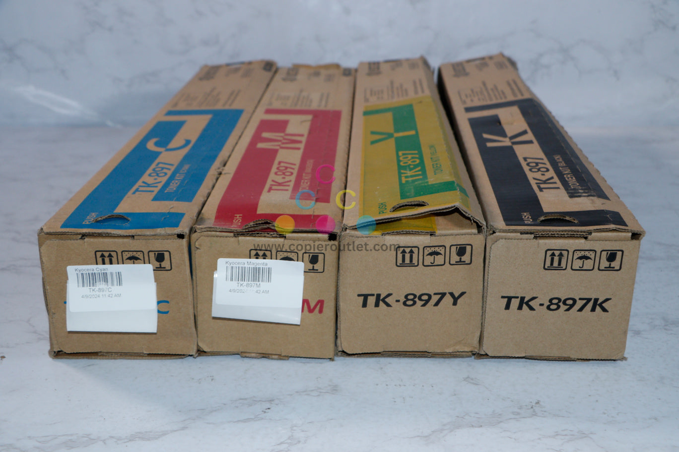 OEM Kyocera FS-C8520MFP,FS-C8525MFP,TASKalfa205c,255c TK-897 CMYK Toner Kit