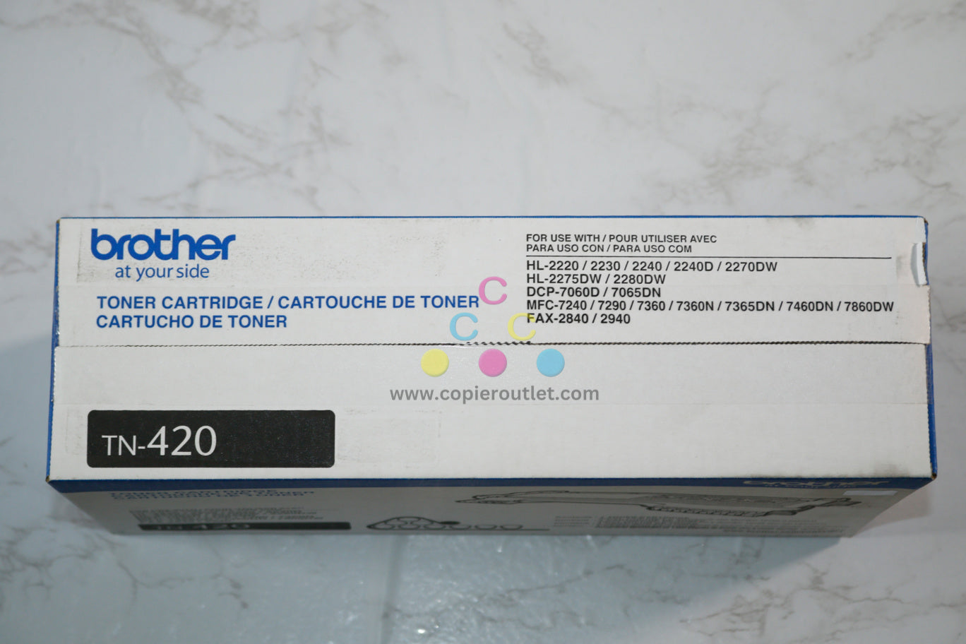 New OEM Brother DCP-7060D, DCP-7065DN, HL-222 Black Toner TN-420 / TN420