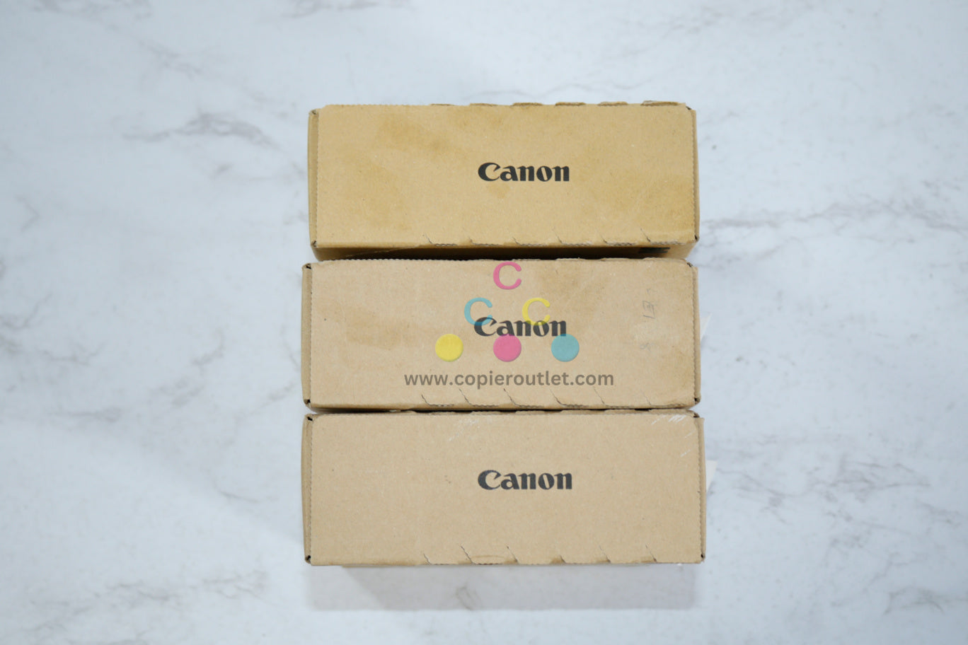 3 New OEM Canon imagePROGRAF IPF 8300, 8400 C,M,BK PF1-306 Ink Cartridges