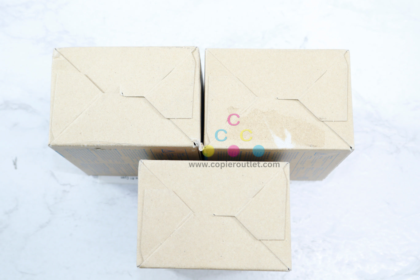 3 New OEM Ricoh Aficio 3228C, 3235C, CCM Color Toner Cassettes 888342, 888343