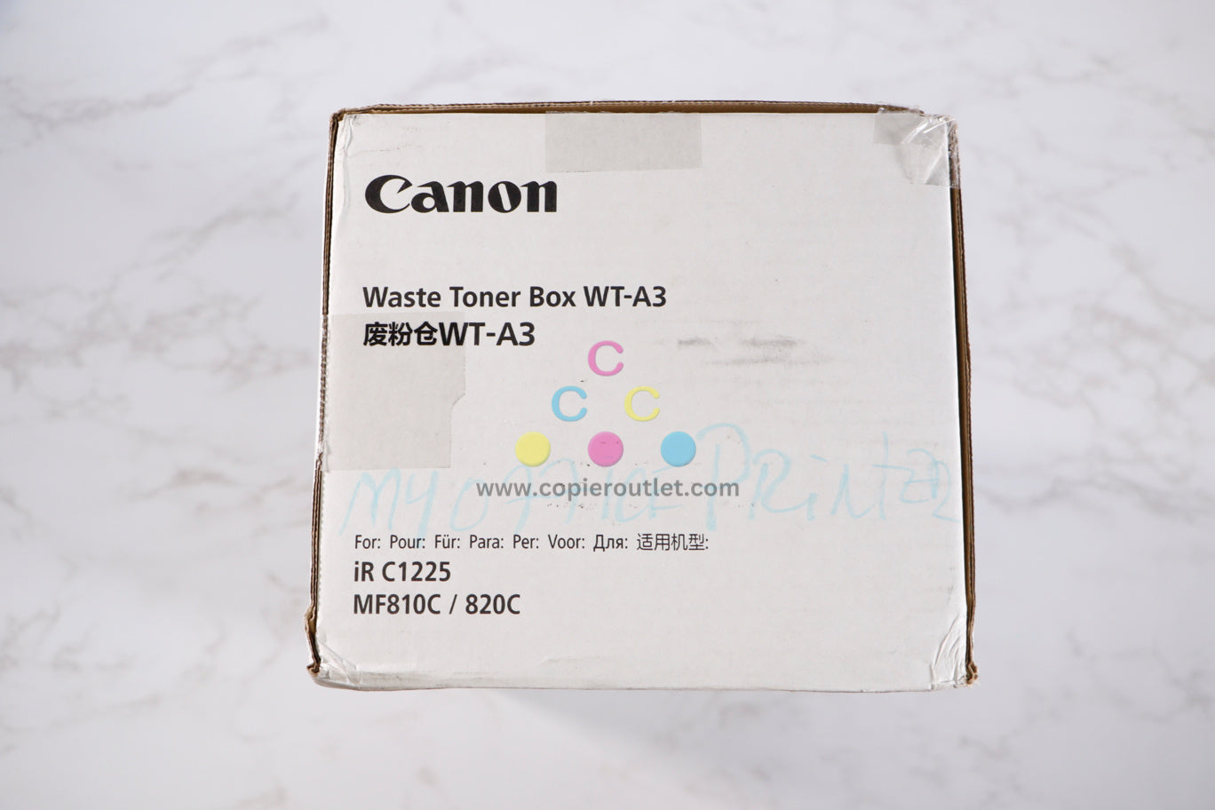 OEM Canon iR ADVANCE C250iF,C255iF, C256iF II,C350iF,C350P Waste Toner Box WT-A3