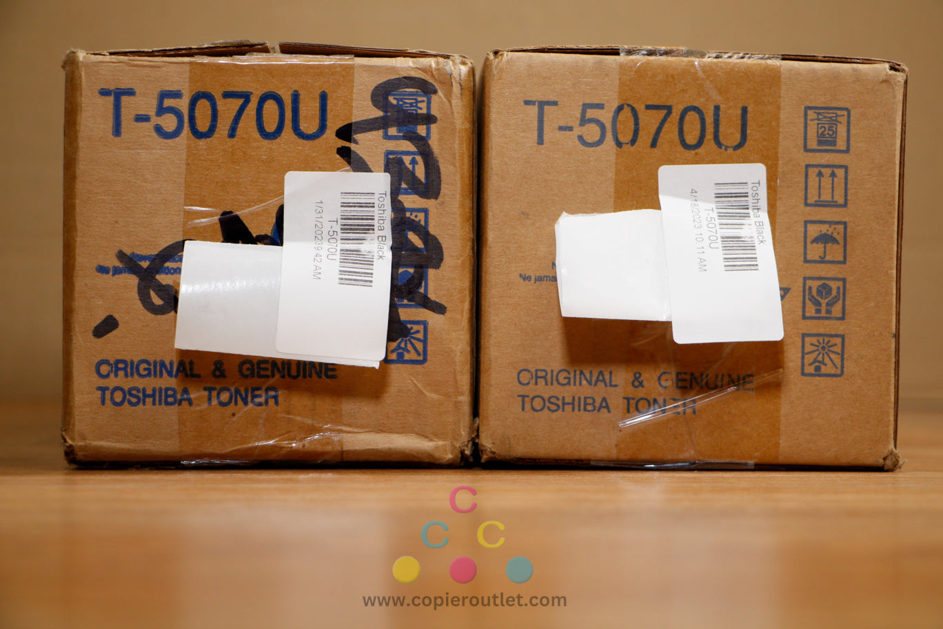 Lot of 2 Toshiba T-5070U Toner Cartridges e-STUDIO 207L 257 307 457 507 Same Day