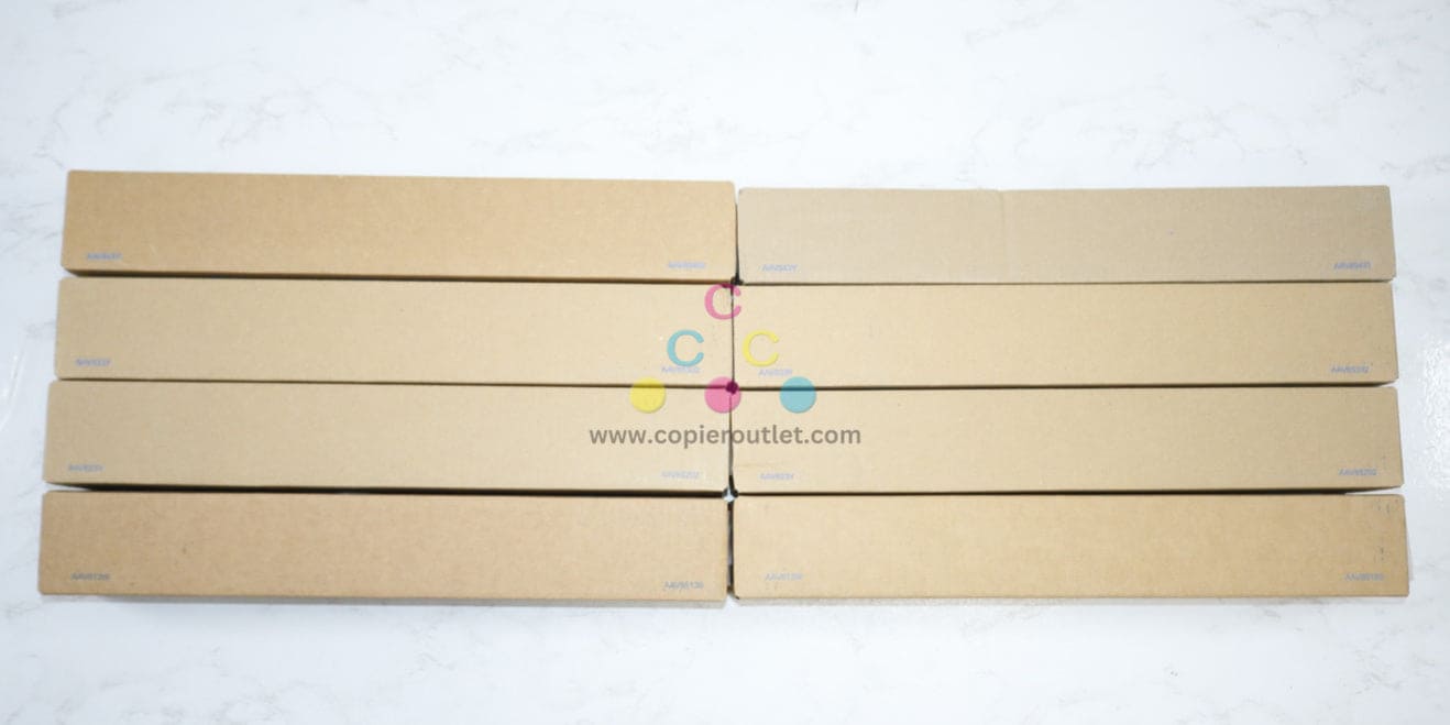 8 Genuine  Konica BH C250i,C300i,C360i TN328 CMYK(AK) Toners Same Day Ship