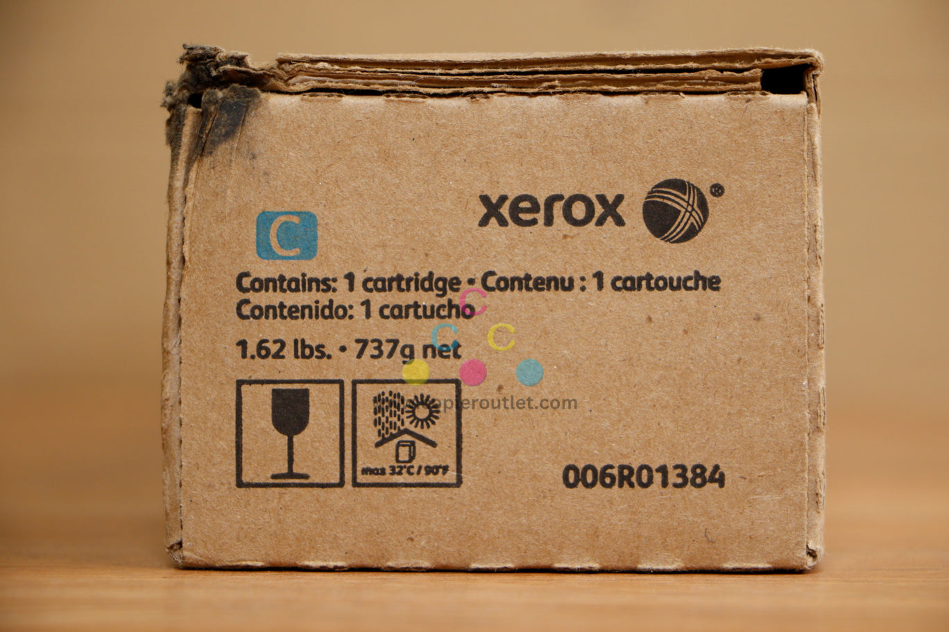 Genuine Xerox Cyan Toner Cartridge 700 Color J75 C75 Press 006R01384 Same Day!!!