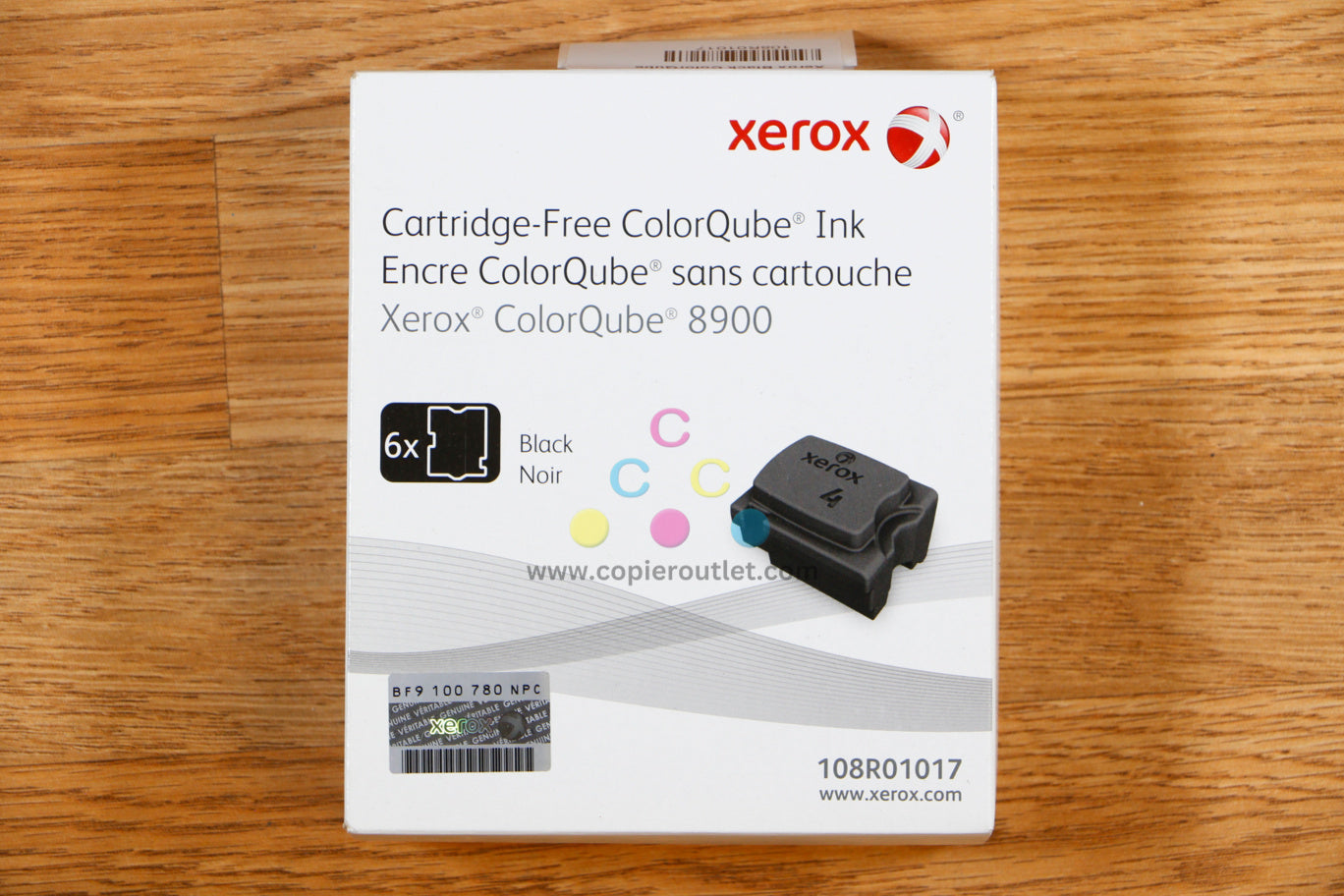 Genuine Xerox Black ColorQube 8900 Cartridge-Free Ink 108R01017 SameDay Shipping