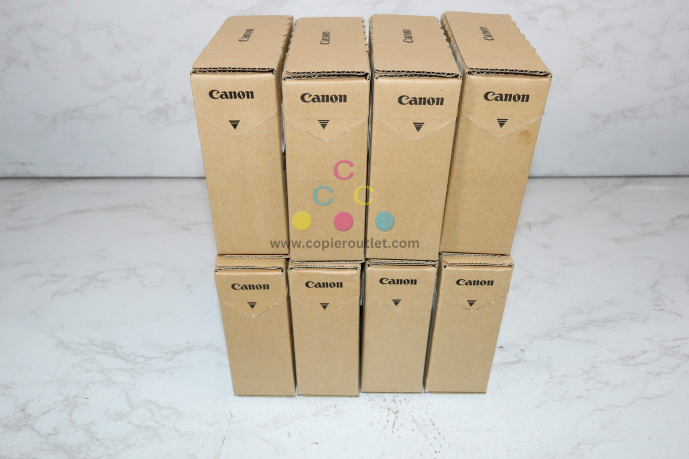 8 OEM Canon Pro-2000, C,M,Y,PM,PC,GY,MBK,PBK PFI-1300 Ink Tanks EXP:2020-2023