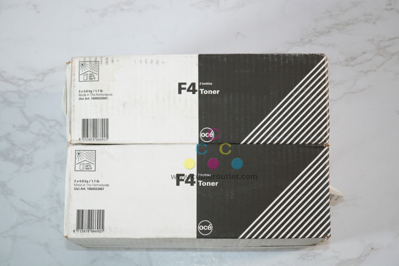 2 New OEM OCE Varioprint 1055,1065,1075,2062 Black Toner Cartridges F4 / 1060033667