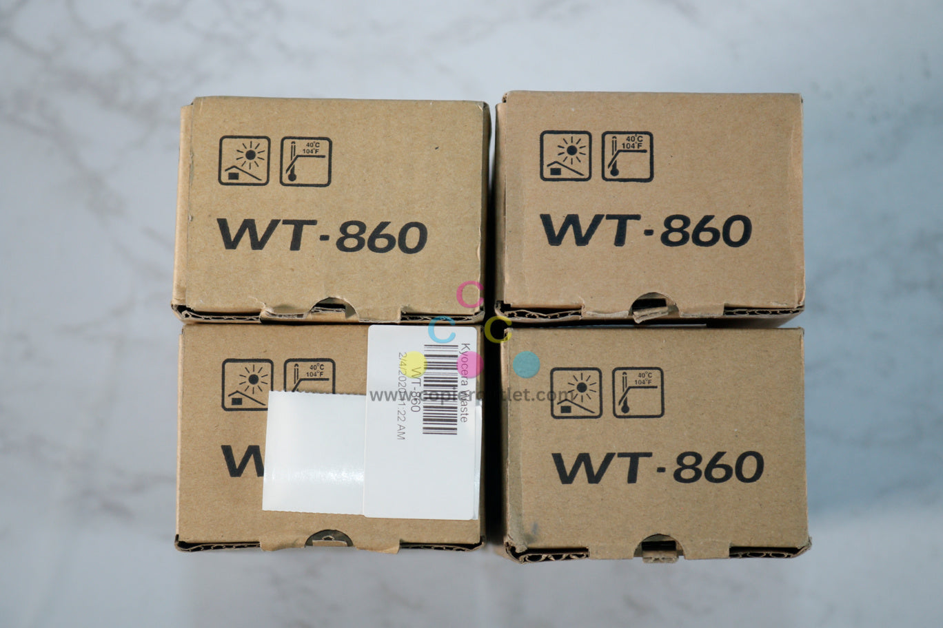 4 OEM Kyocera TASKalfa 3050ci,3551ci,3500i  Waste Toner Bottles WT-860 (1902LC0UN0)