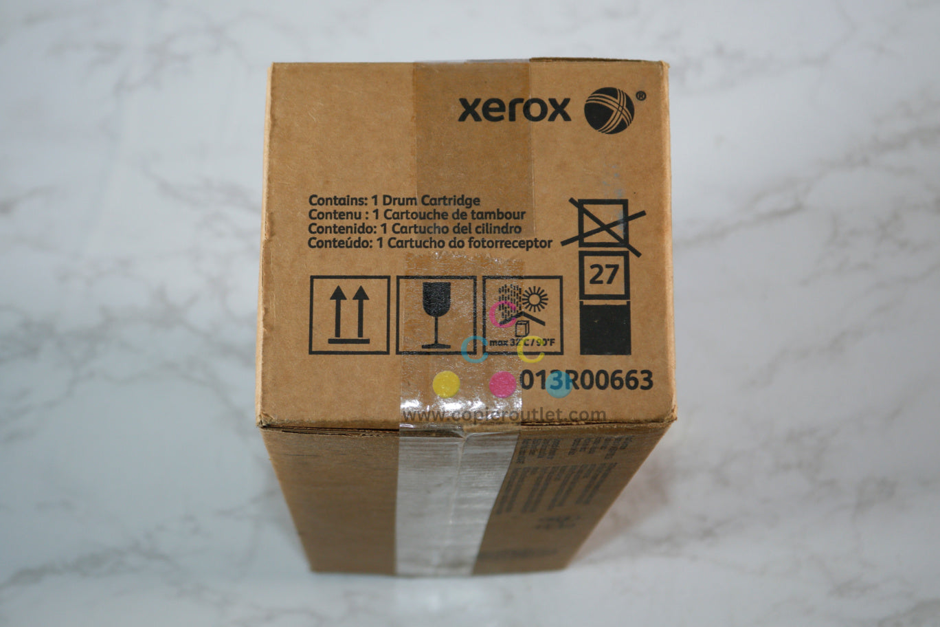 New OEM Xerox Color 550, 560, 570, C60, C70 Black Drum Cartridge, 013R00663 (13R663)