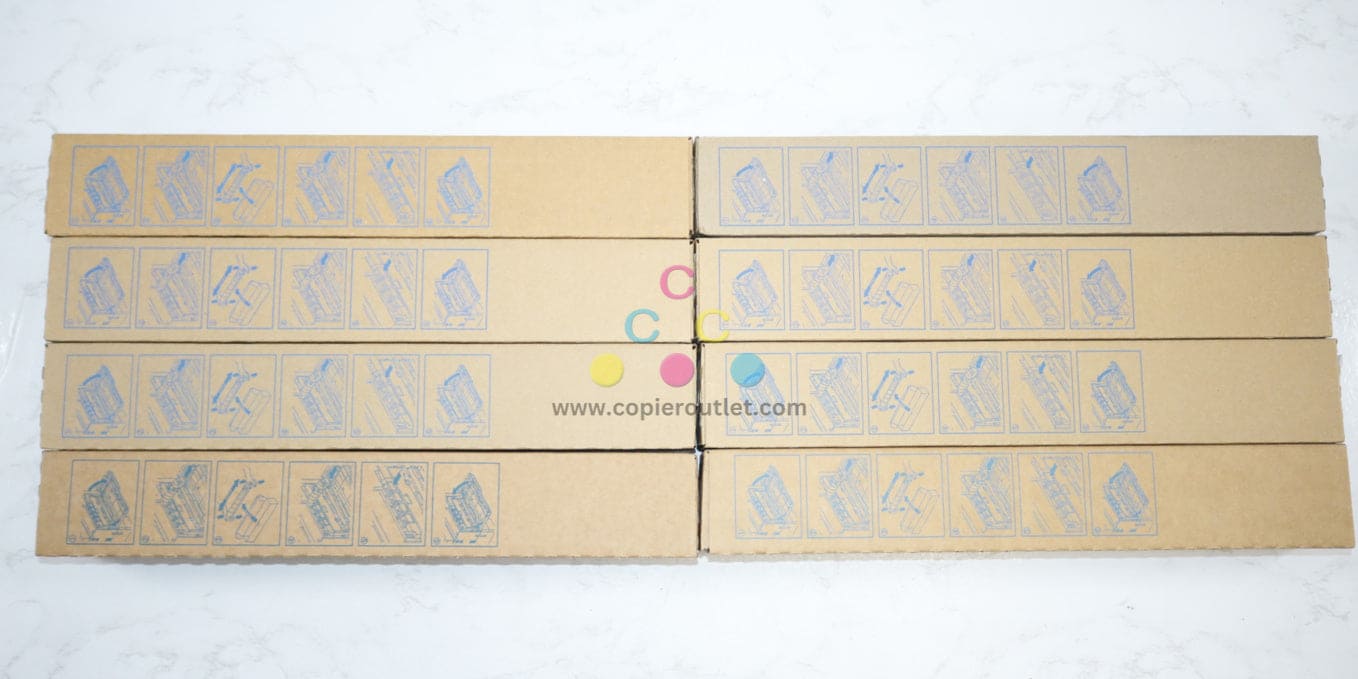 8 Genuine  Konica BH C250i,C300i,C360i TN328 CMYK(AK) Toners Same Day Ship