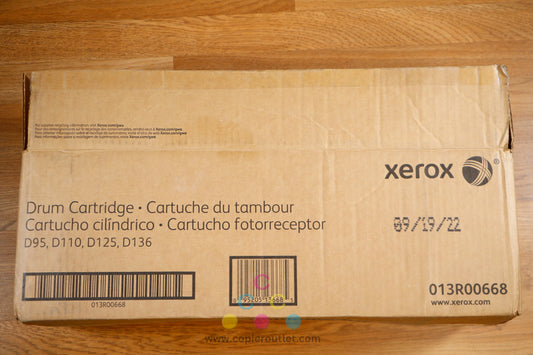 Open Box & Open Seal Xerox Drum Cartridge D95 D110 D125 D136 013R00668 Same Day!
