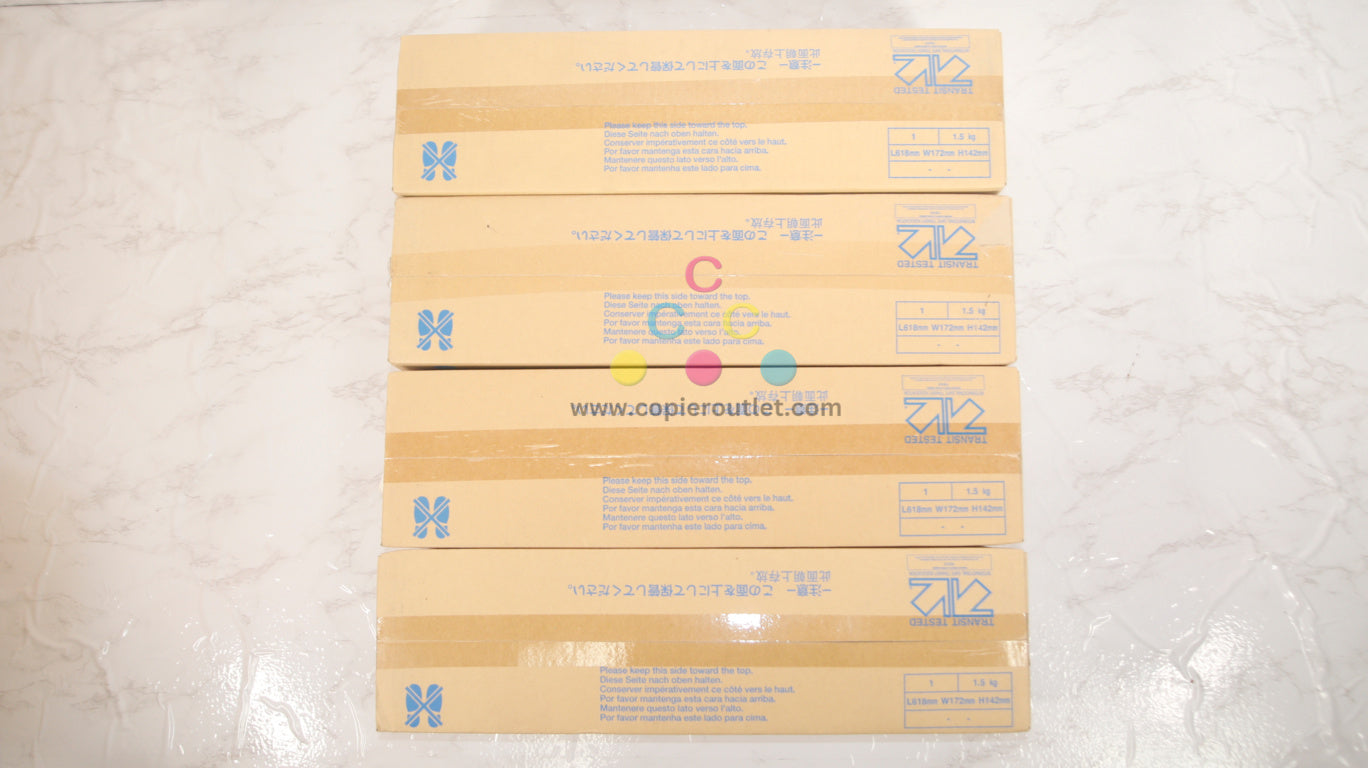 4 OEM Konica BH308,368,C308,C368 DV313 CMYK Developer Unit A7U4-0KD,0ED,08D,03D