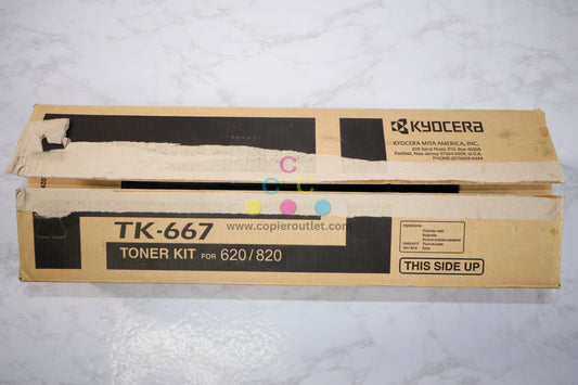 Open Box Genuine Kyocera TK-667 Black Toner Kit For 620 820 Same Day Shipping