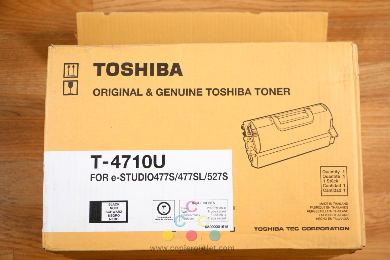 Open Genuine Toshiba T-4710U Black Toner Cart eSTUDIO 477S 477SL 527S Same Day!!