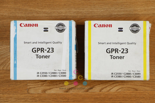 Cosmetic Canon GPR-23 CY Toner Cartridges iR C2550 C2880 C3080 C3380 C3480 C3580