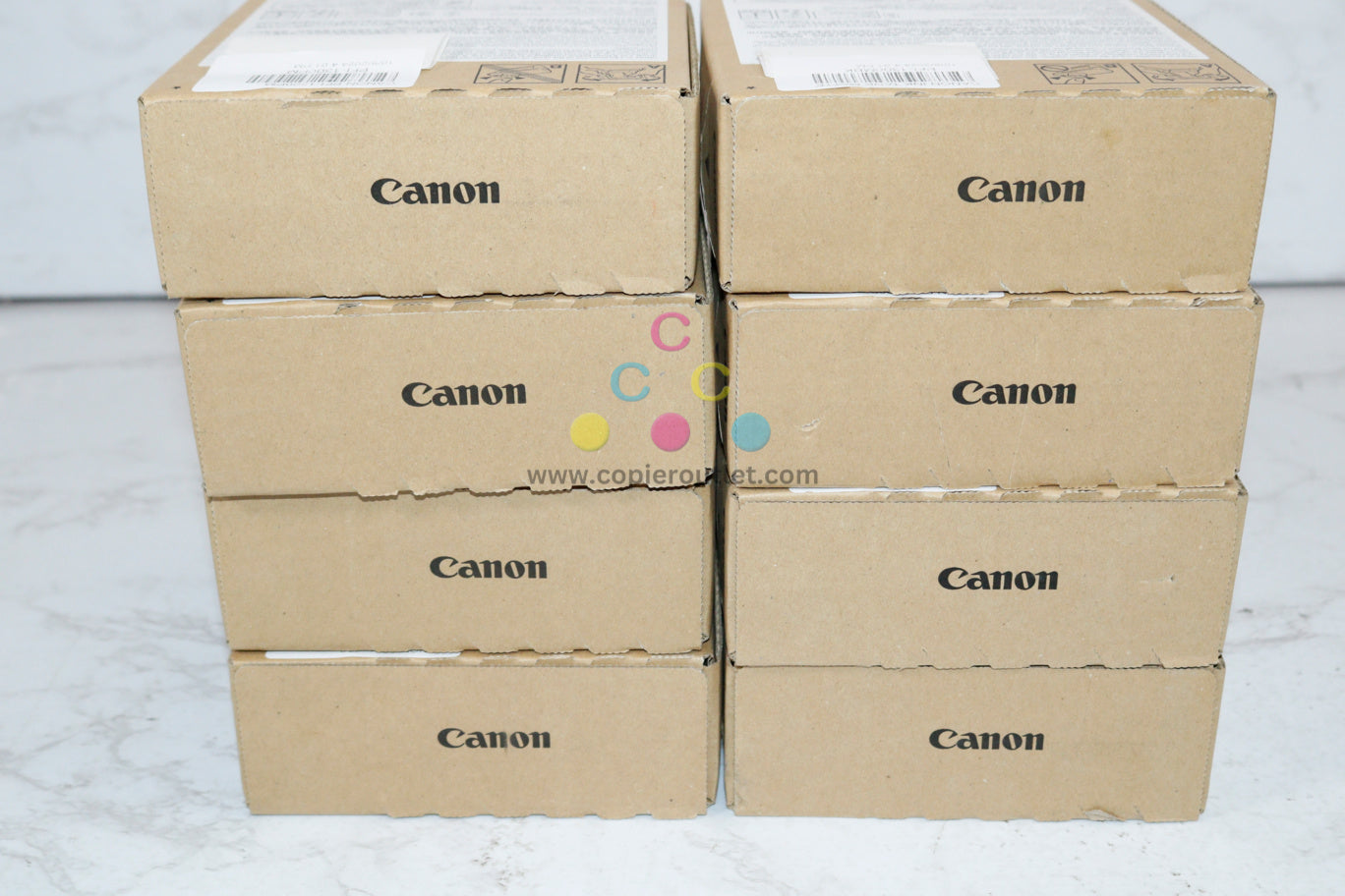 8 OEM Canon Pro-2000, C,M,Y,PM,PC,GY,MBK,PBK PFI-1300 Ink Tanks EXP:2020-2023