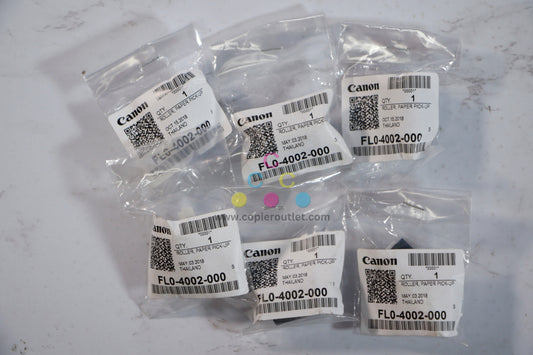 6 OEM Canon iRADVANCE C250iF,C256iFII,C3325i Pick up Rollers FL0-4002-000/FL04002000