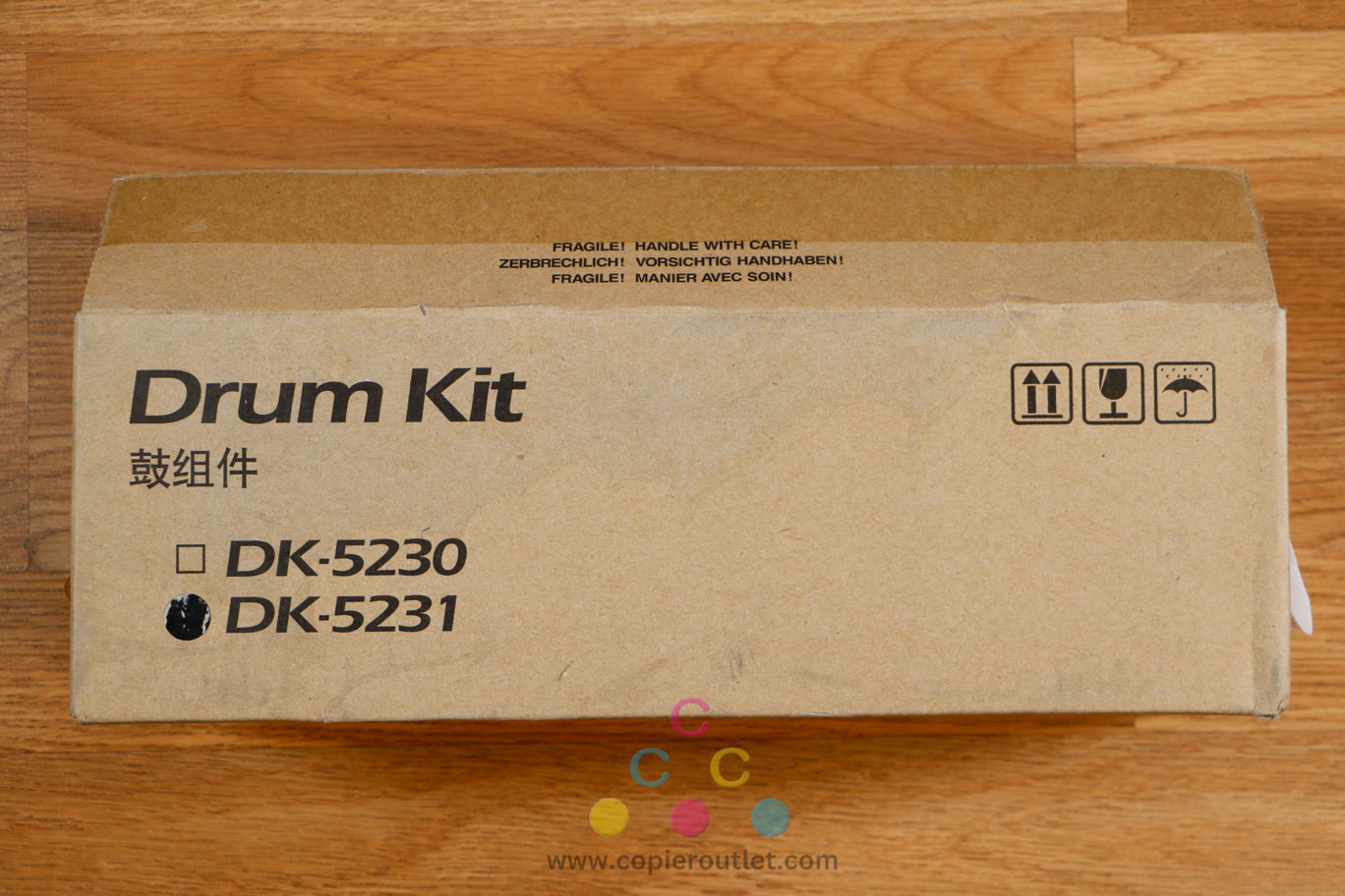 Open OEM Kyocera DK-5231 Color CMY Drum Unit ECOSY M5521cdw M5526cdw P5026cdw