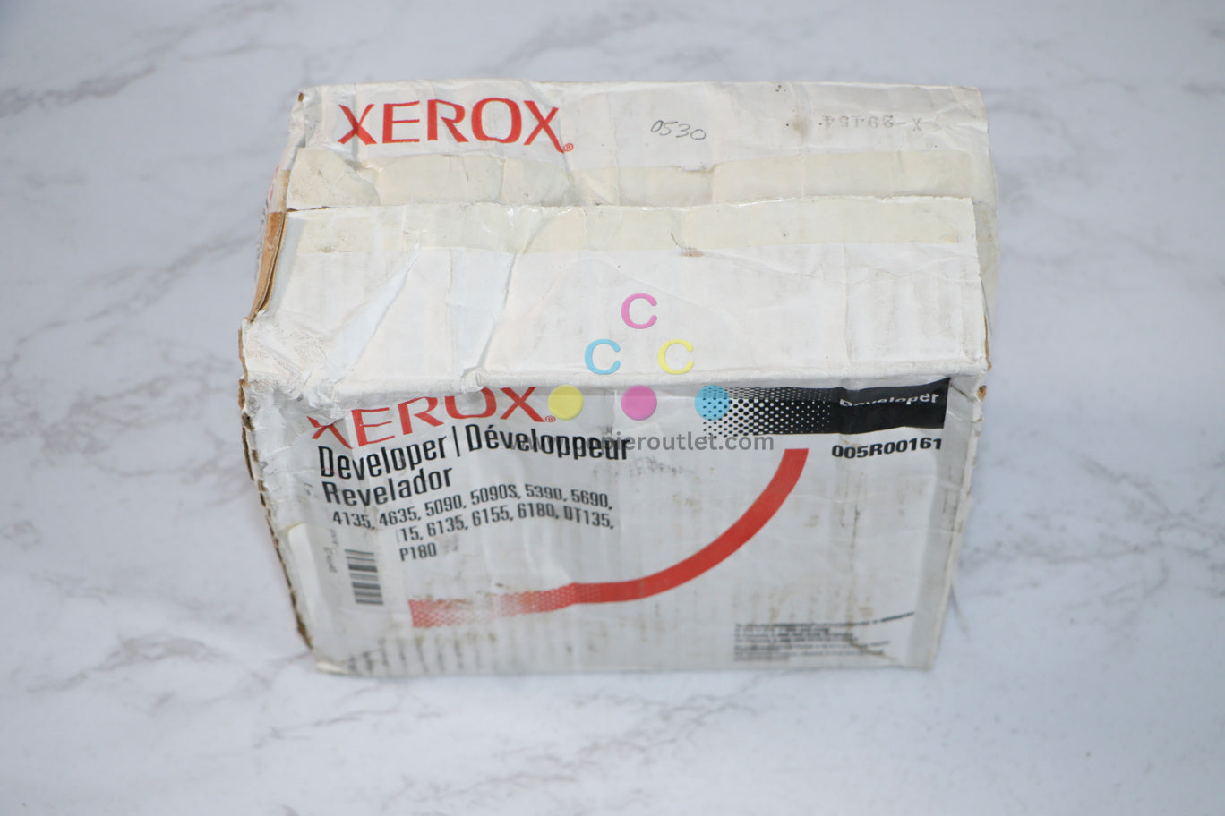 Open OEM Xerox Docuprint 4135, 4635, 5090, 5390 Black Developer 005R00161 (5R161)