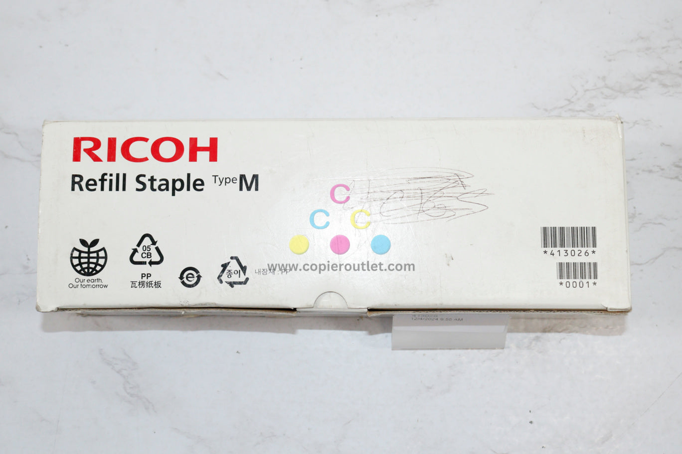 New OEM Ricoh SR4110,SR5000,SR5020,SR5030,SR5040 Type M Refill Staples 413026