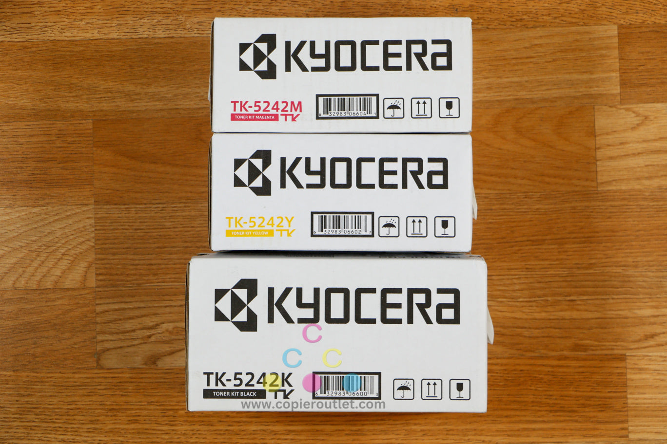 Genuine Kyocera TK-5242 MYK Toner Cartridge ECOSYS P5026cdn P5026cdw M5526cdw !!