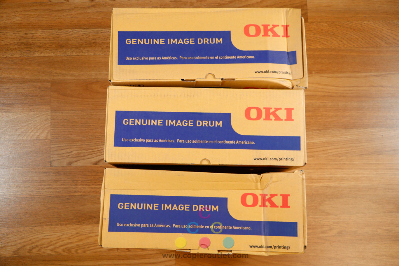 Genuine Oki CMY Image Drums Okidata MPS3537mc, MPS4242mc MPS4242mcf MPS4242mcfx!