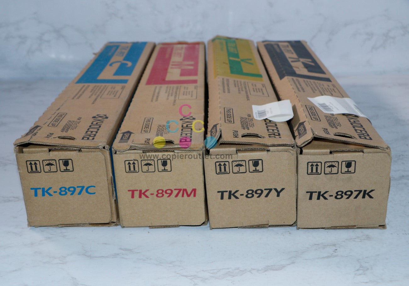 OEM Kyocera FS-C8520MFP,FS-C8525MFP,TASKalfa205c,255c TK-897 CMYK Toner Kit