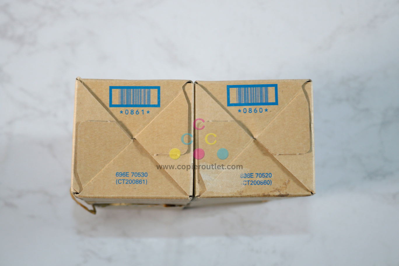 2 Cosmetic OEM Dell LaserPrinter 3010cn CM Toners CT200860,CT200861 (TH204,XH005)