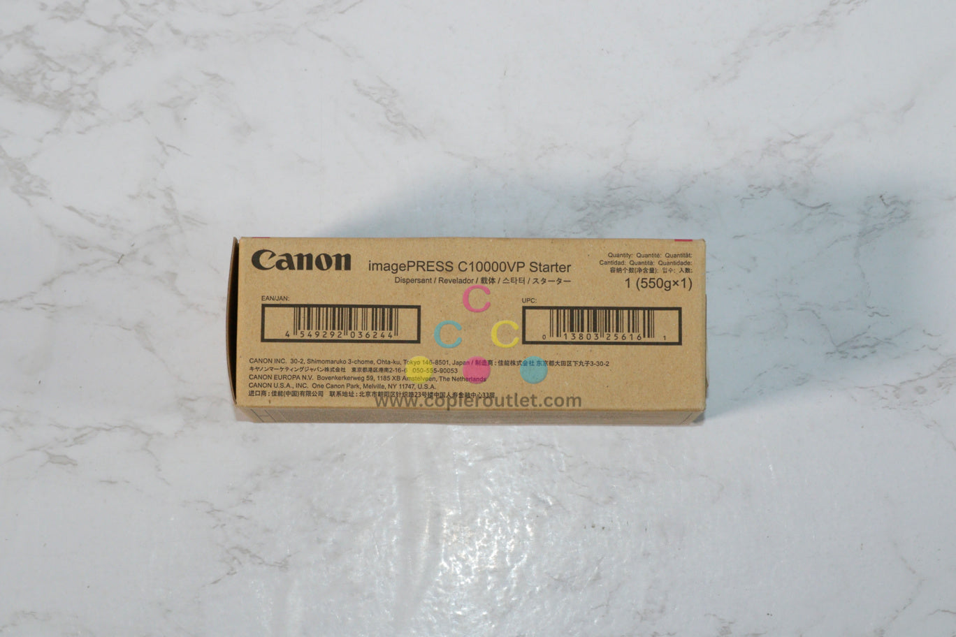 New OEM Canon imagePRESS C10000VP / C8000VP Magenta Starters, 8536B001AA