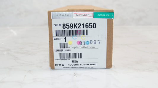 New Xerox Nuvera 100,120,144, 859K21650(059K58953) Fuser Roll Same Day Shipping!!