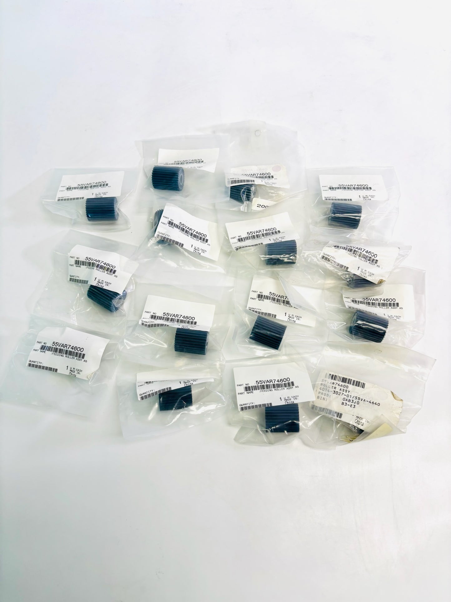 15 Genuine Konica 7075,DL750 Bypass Feed Roller 55VAR74600, 55VA-4640