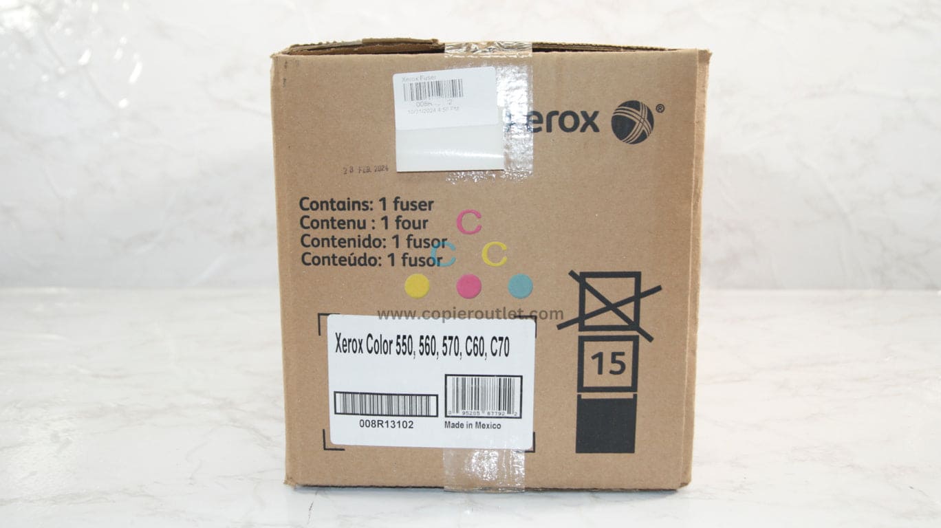 New Genuine Xerox Color 550, 560, 570, C60, C70 Fuser 008R13102 Same Day Ship