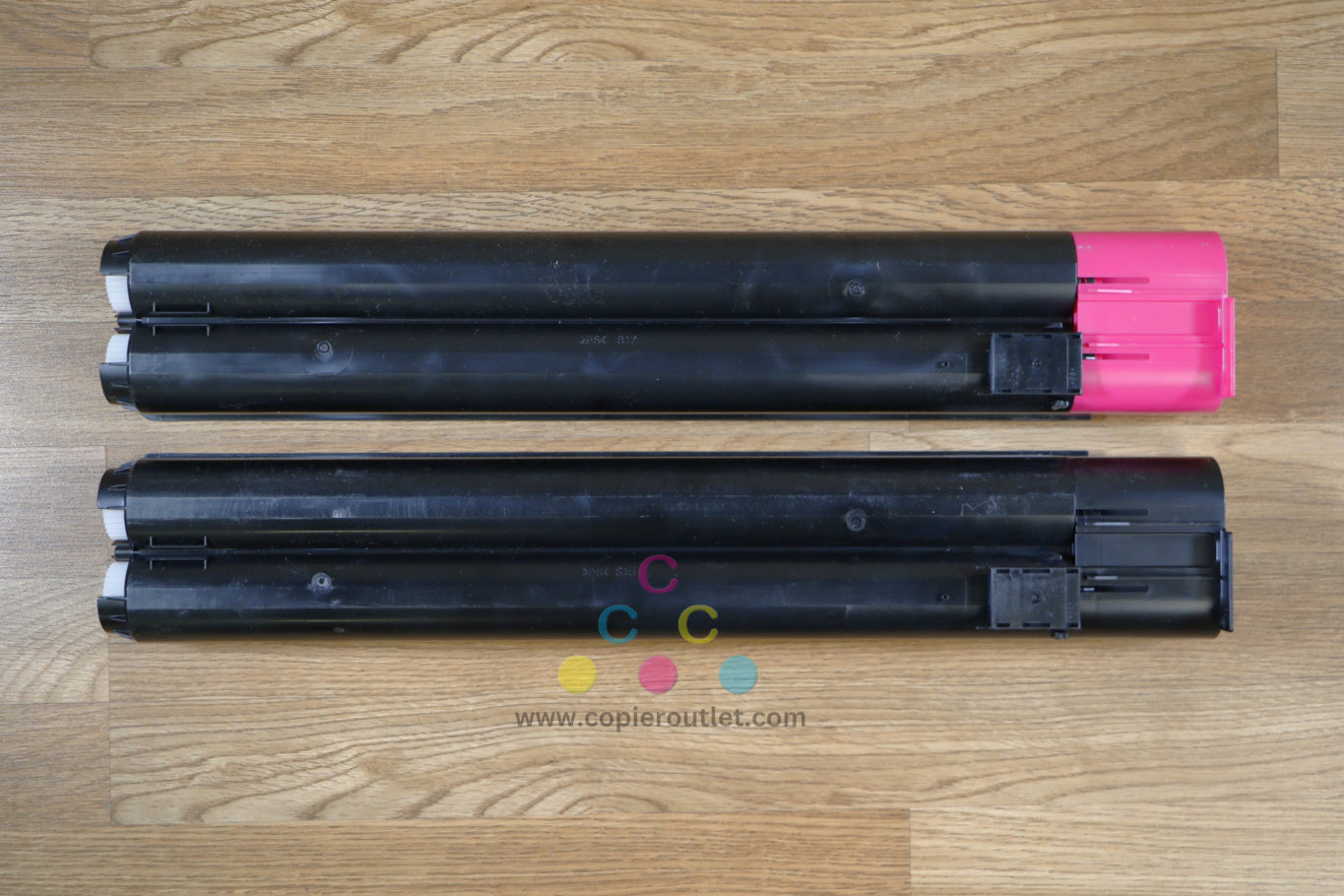 Open Genuine Xerox MK Toner Cartridges 006R01657/006R01655 Color C60/C70/EC70!!!