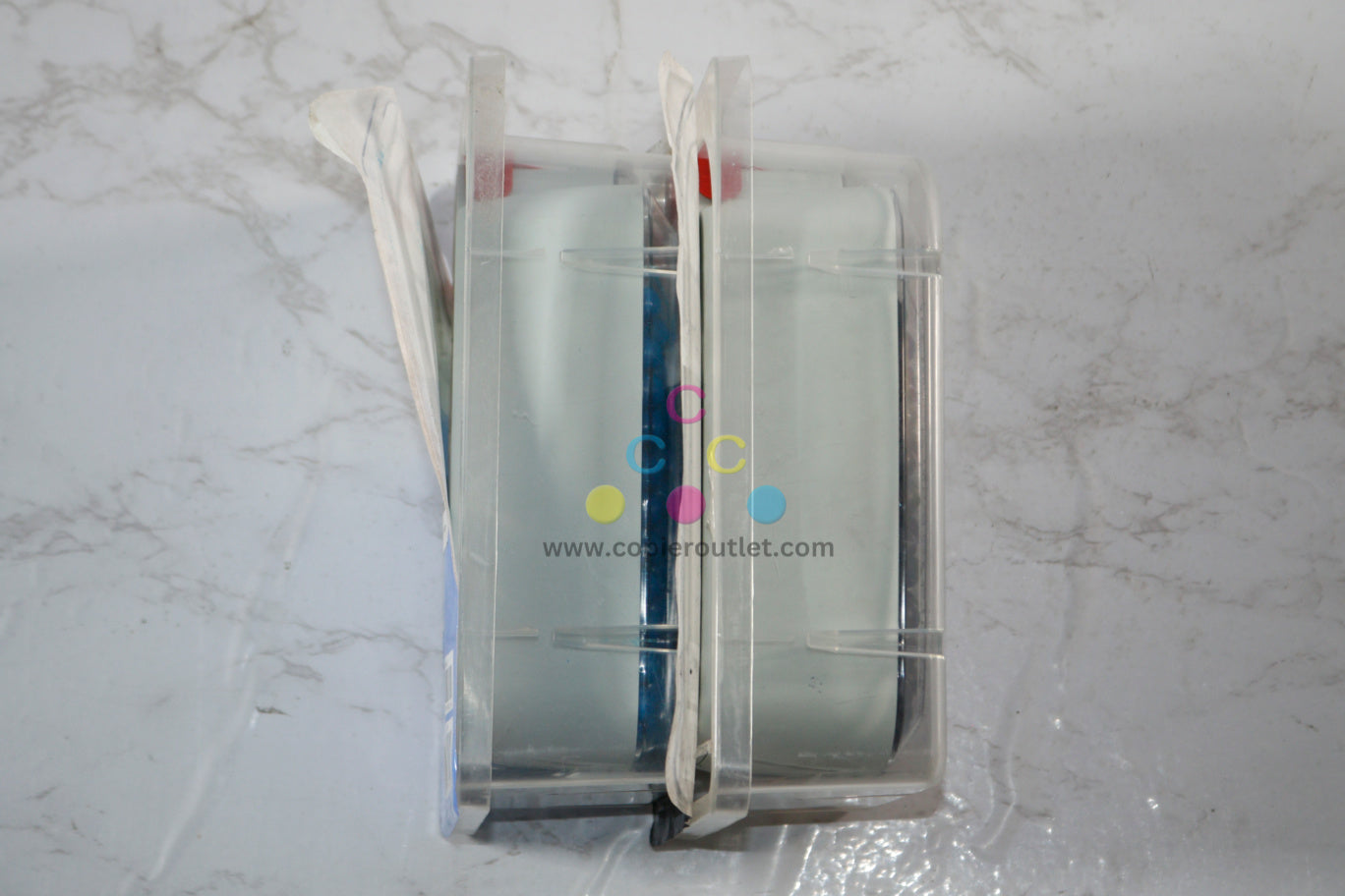 2 Open OEM OCE ColorWave 600 (P1) Cyan & Black Toner Pearls 1060011491, 1060011493