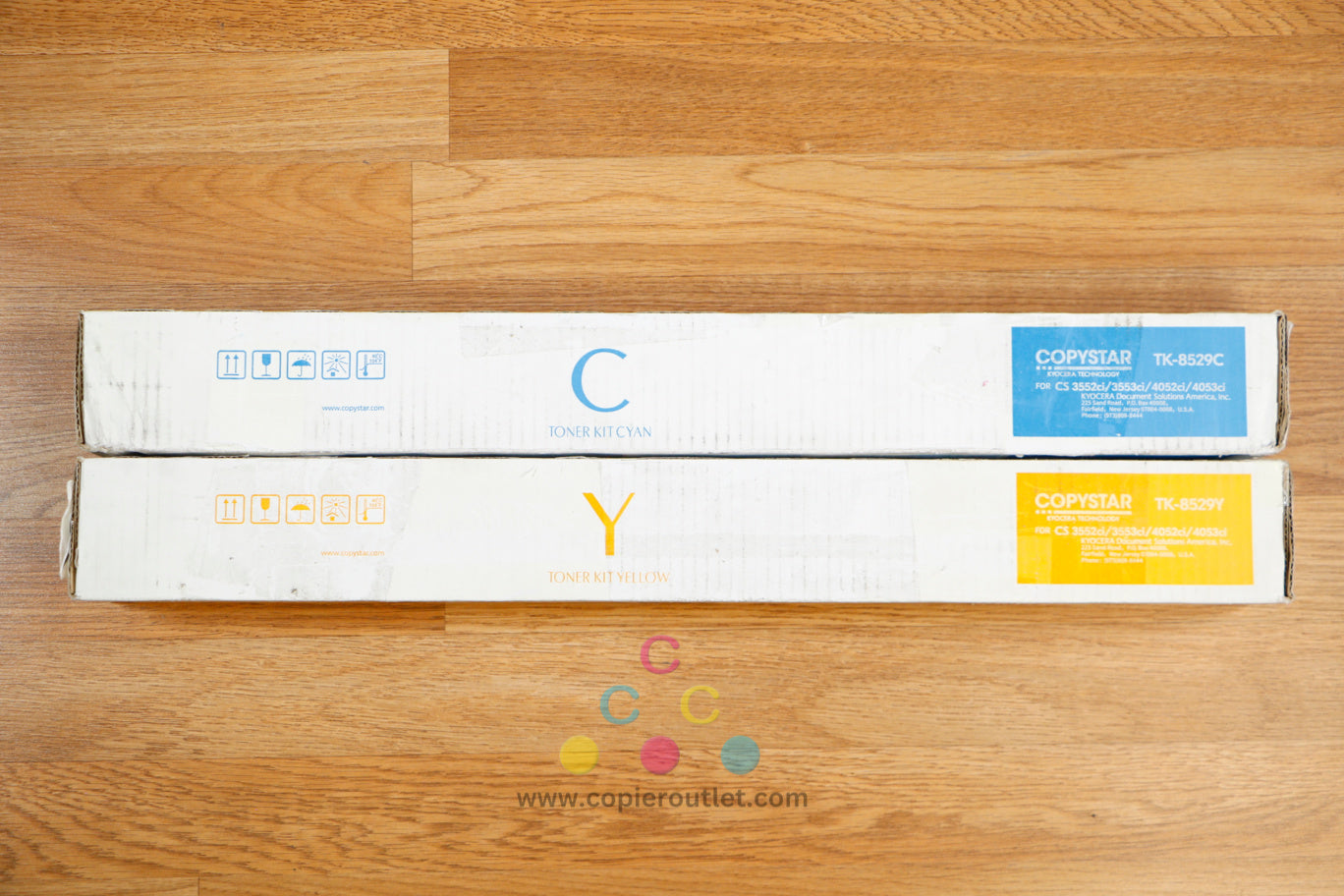 Cosmetic Genuine Copystar TK-8529 CY Toner Kit CS 3552ci 3553ci 4052ci 4053ci !!