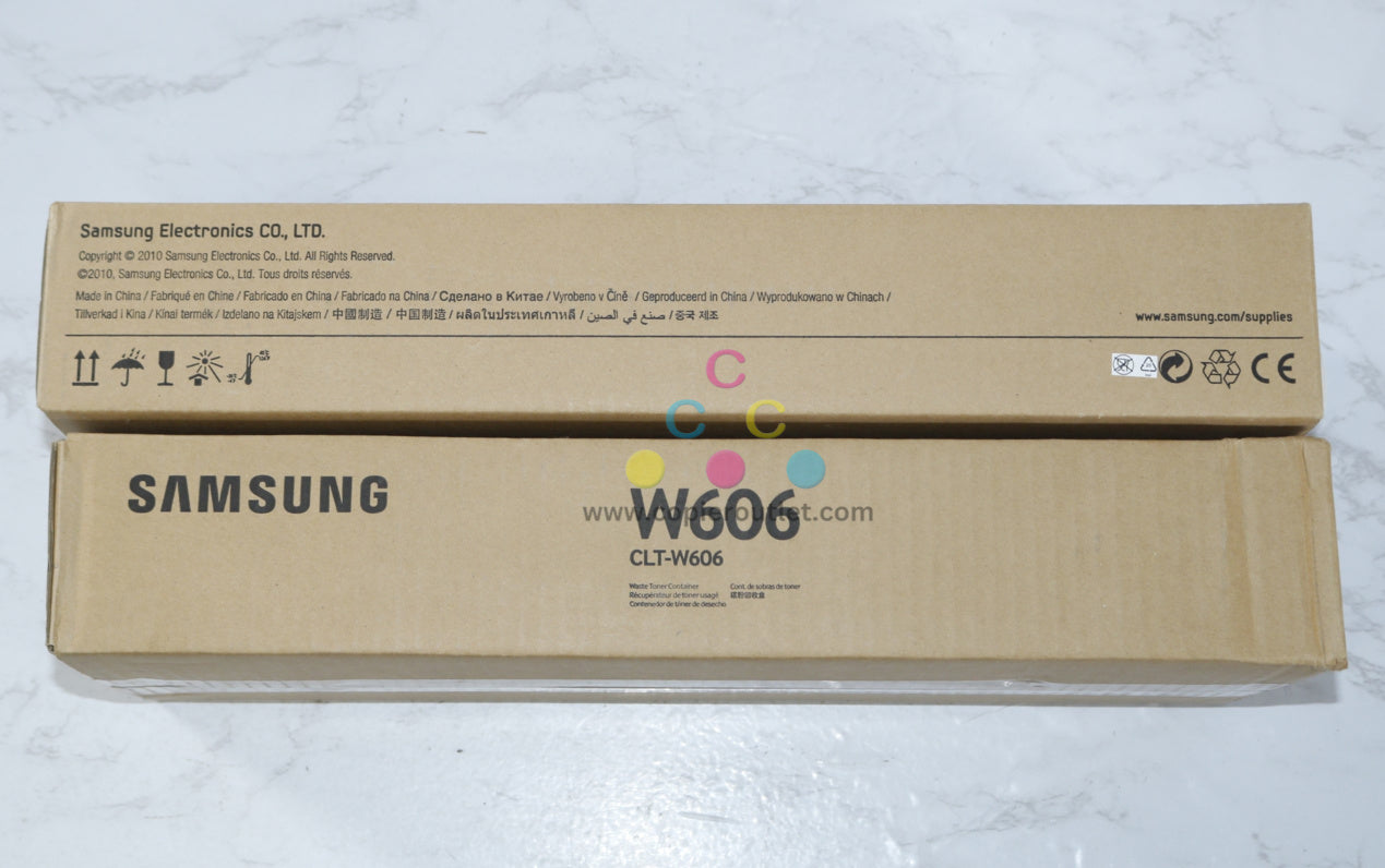 2 OEM Samsung CLX-9250ND,CLX-9252NA Waste Toner Container- CLTW606(CLT-W606)