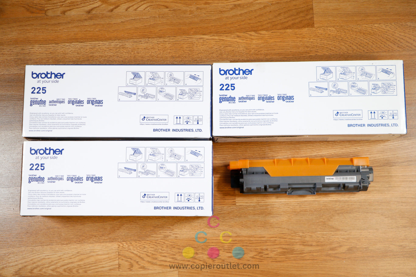 Open K Genuine Brother CMYK Toner Set HL-3140CW HL-3170CDW HL-3180CDW MFC9340CDW