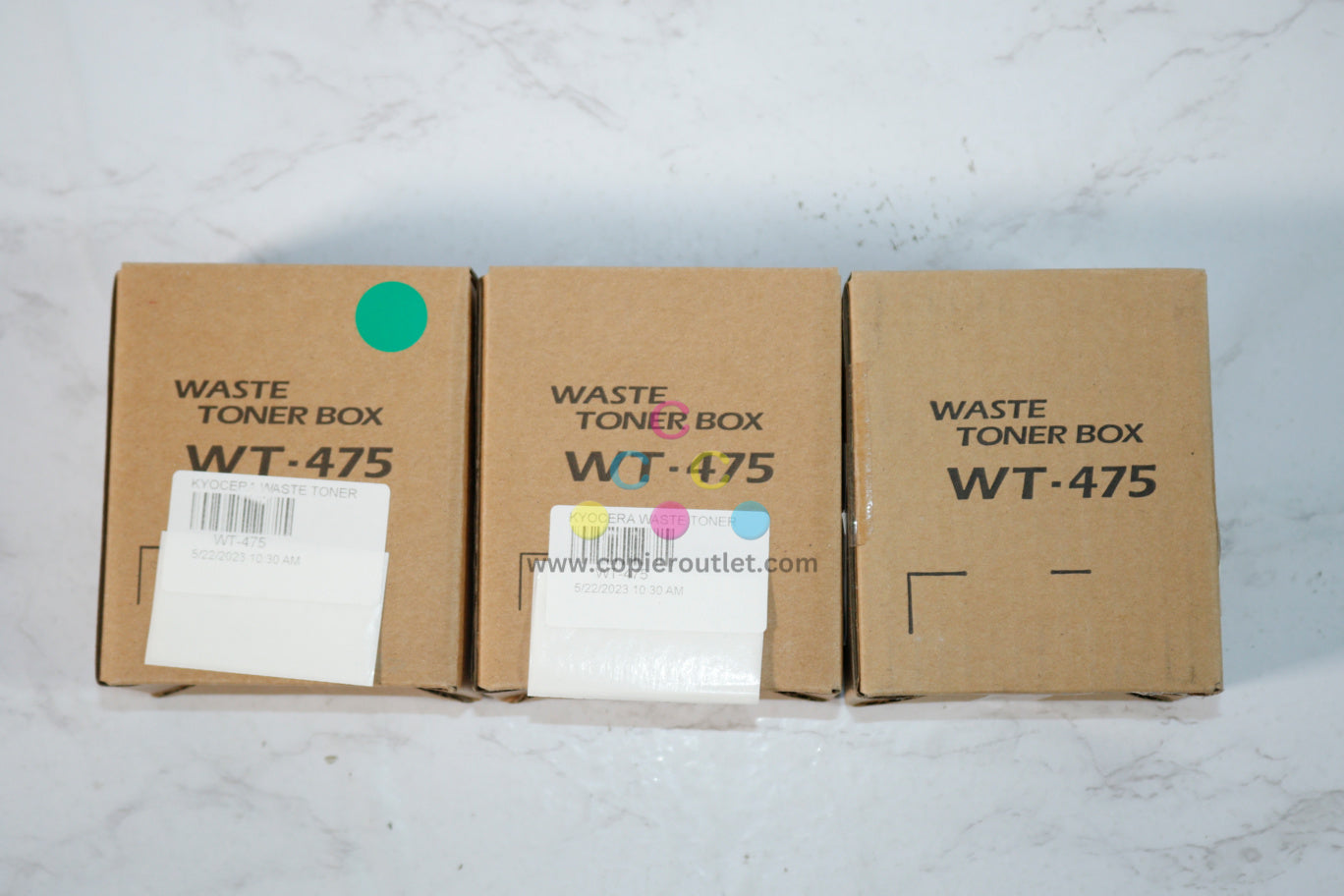 3 OEM Kyocera CS3010i/3510i/TASKalfa3010i/3510i Waste Toner Box WT-475 / WT475