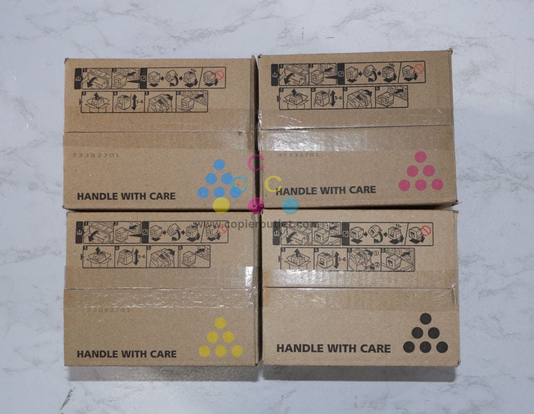 Genuine Ricoh Genuine Ricoh MP C8003,C6503,C6500,C8000 CMYK Toner Cartridges 842196,