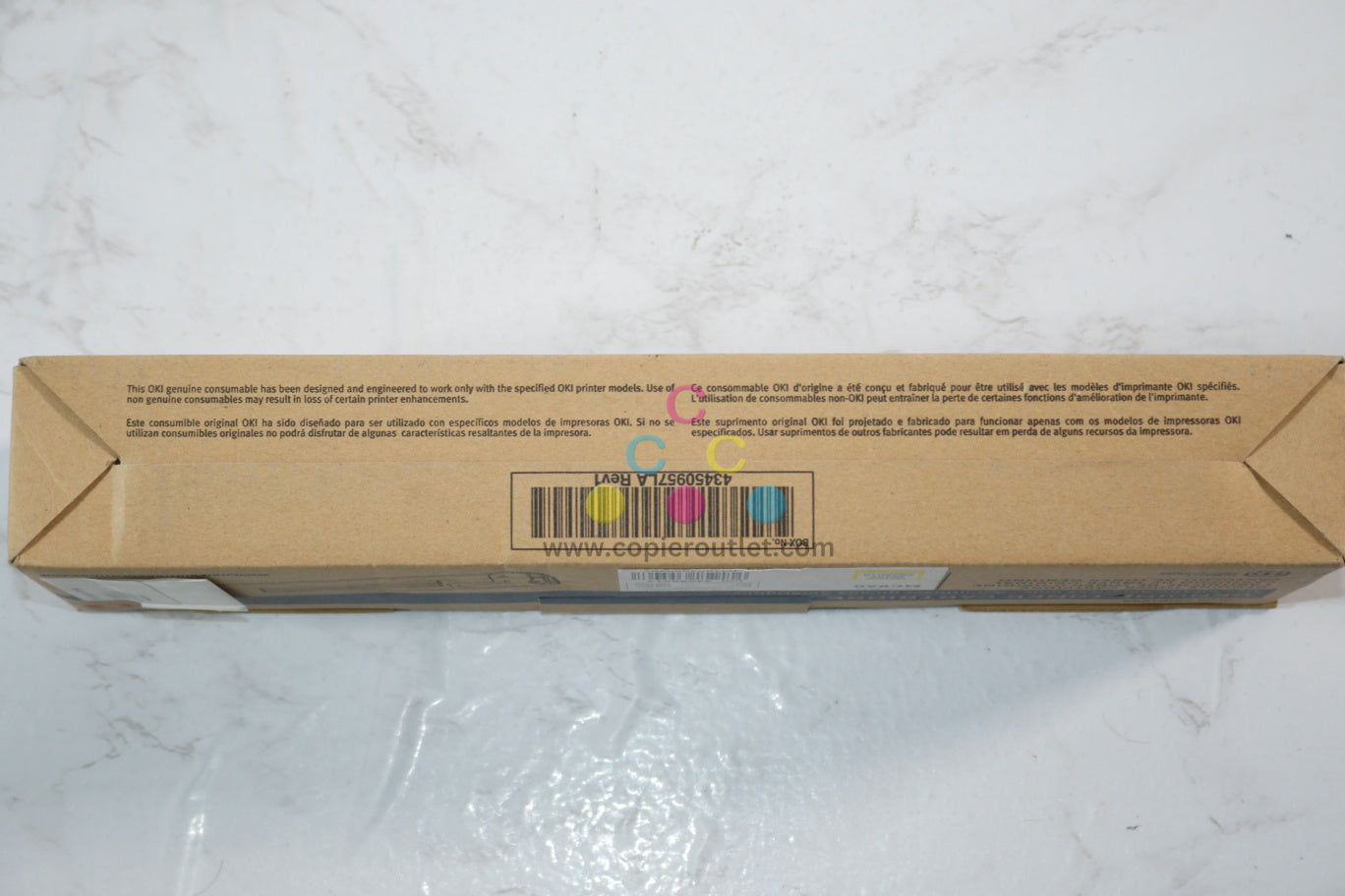 New OEM Okidata MC860, MC860 MFP Yellow Toner Cartridge, 44059213 Same Day Ship!