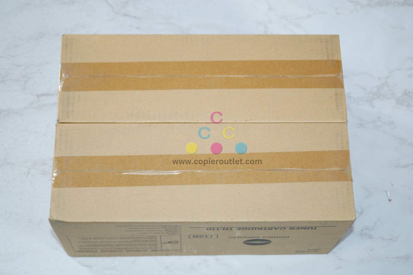 2 New OEM Konica Minolta 2900, 3900 Toner Cartridges TN-110,TN110 (4518-826)