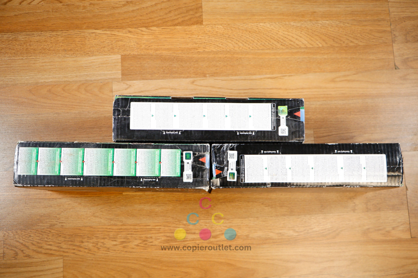 Genuine Lexmark CMY Hi Yield Return Program Toner Carts CS736 XS734 XS736 XS738!