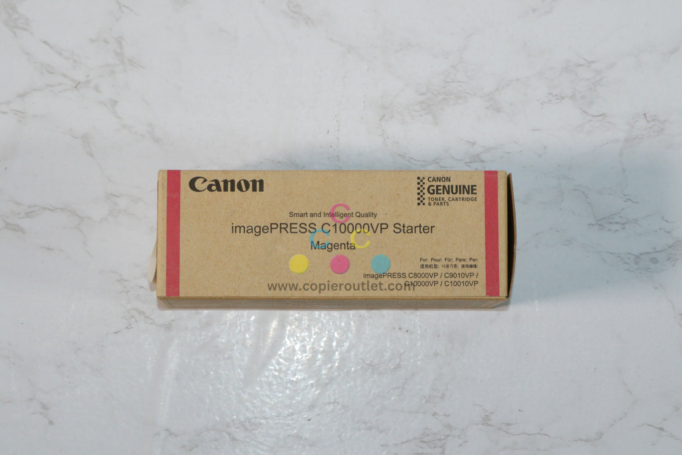 New OEM Canon imagePRESS C10000VP / C8000VP Magenta Starters, 8536B001AA