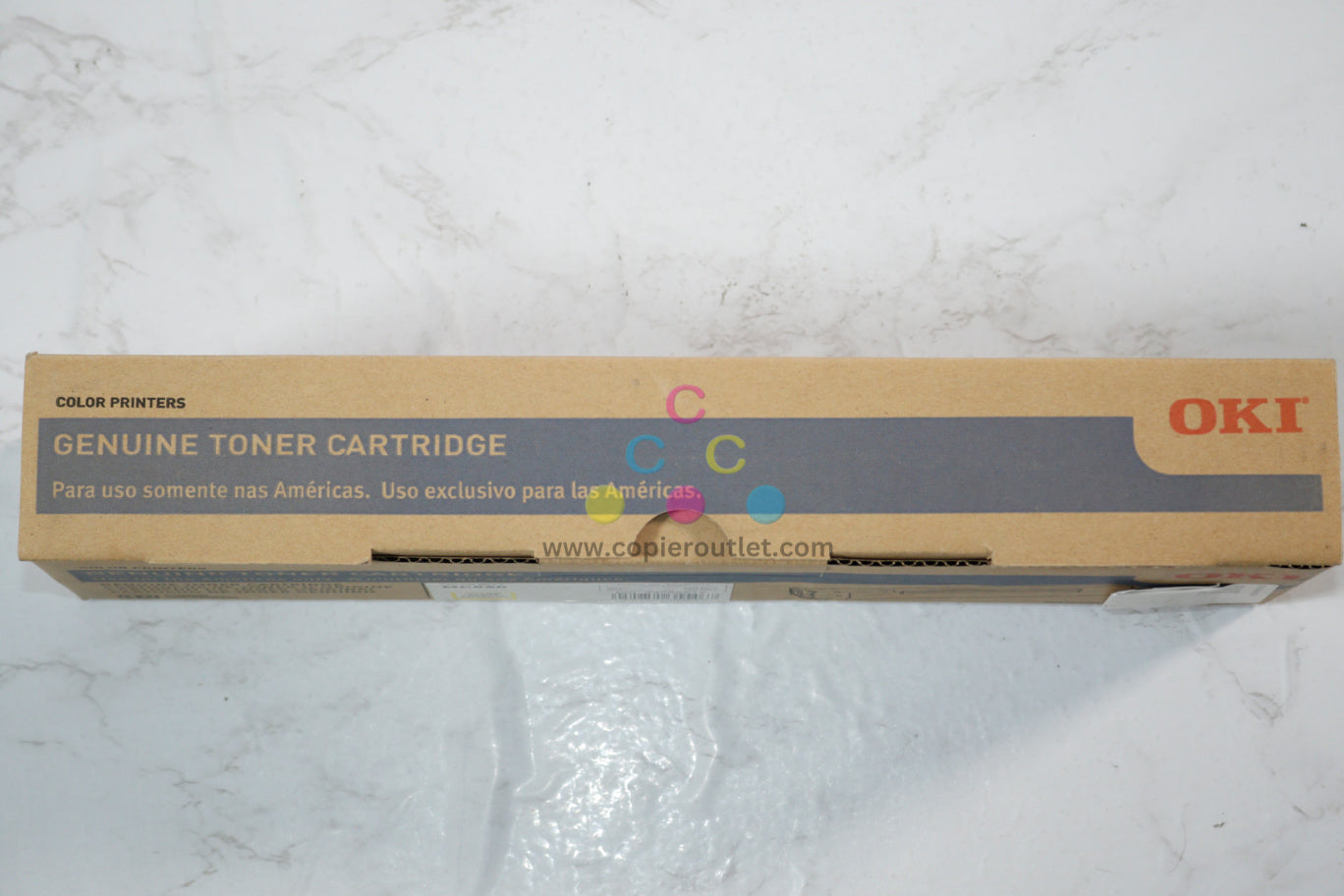 New OEM Okidata MC860, MC860 MFP Yellow Toner Cartridge, 44059213 Same Day Ship!