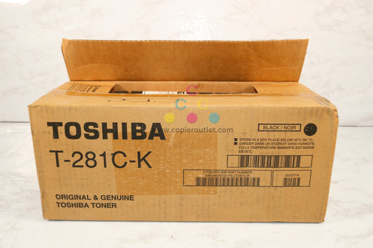 4 OEM Toshiba eStudio 281C, 351C, 451C T-281C-K Black Toner Same Day Shipping!!