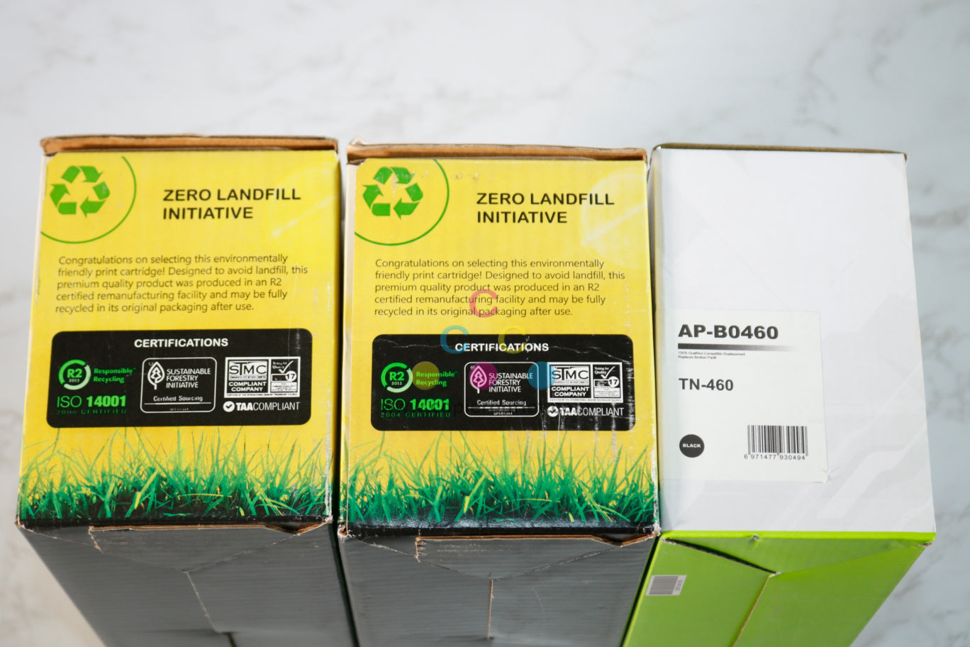 3 Compatible Brother DCP-1200,DCP-1400,4100e Black High Yield Toner TN-460,TN460