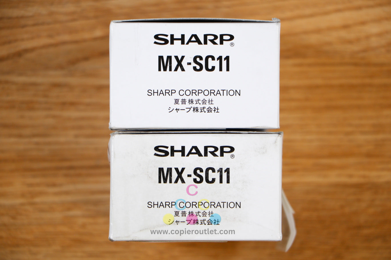 Lot of 2 Genuine Sharp MX-SC11 Staple Cartridge Sharp MX-2630N MX-3050N MX-3050V
